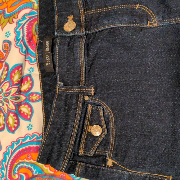 White House Black Market Jeans Skinny Flare - Picture 5 of 8